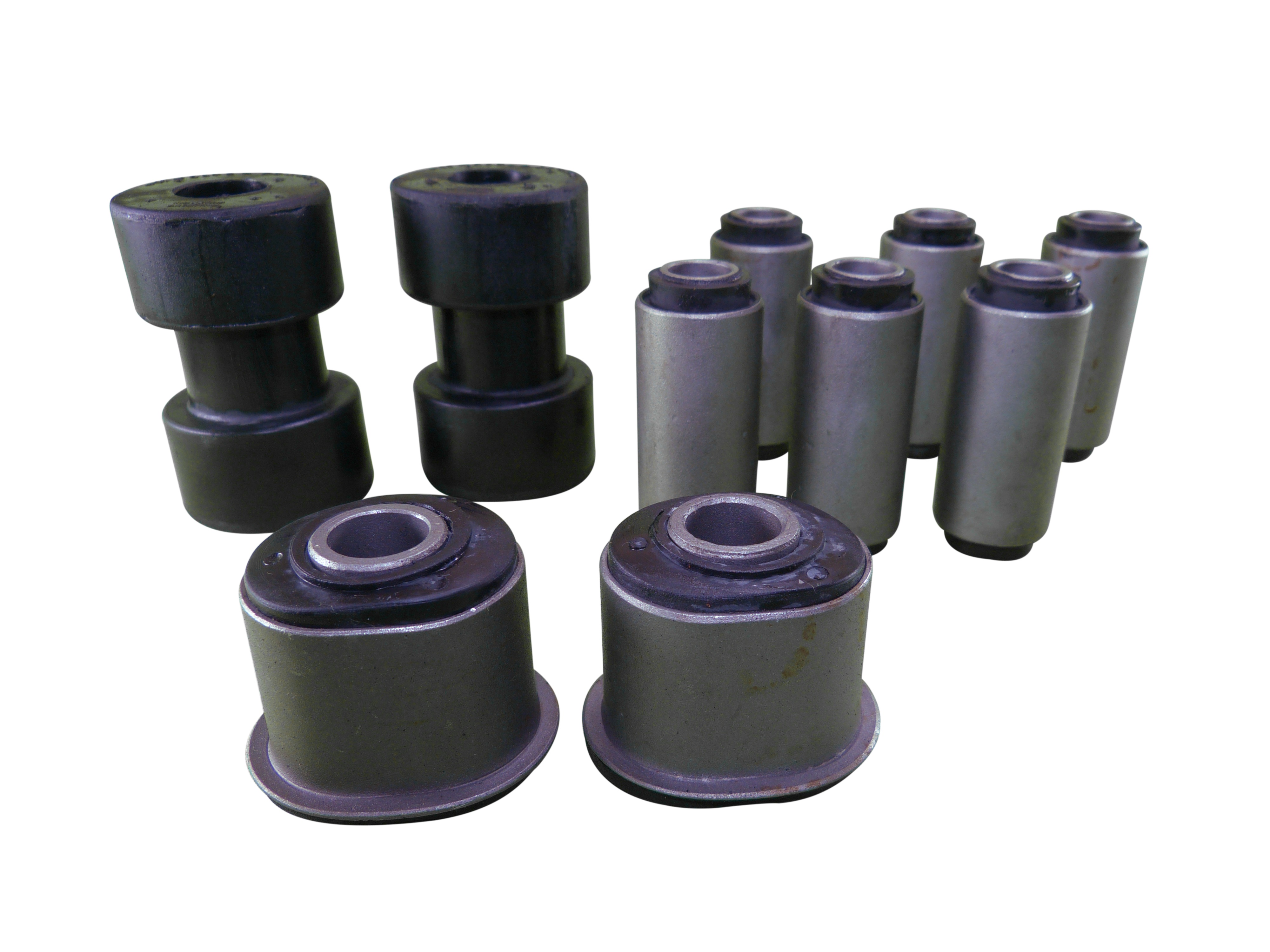 KIT COMPLETO TREN DELANTERO BUJES F-100 M/V 12pzs