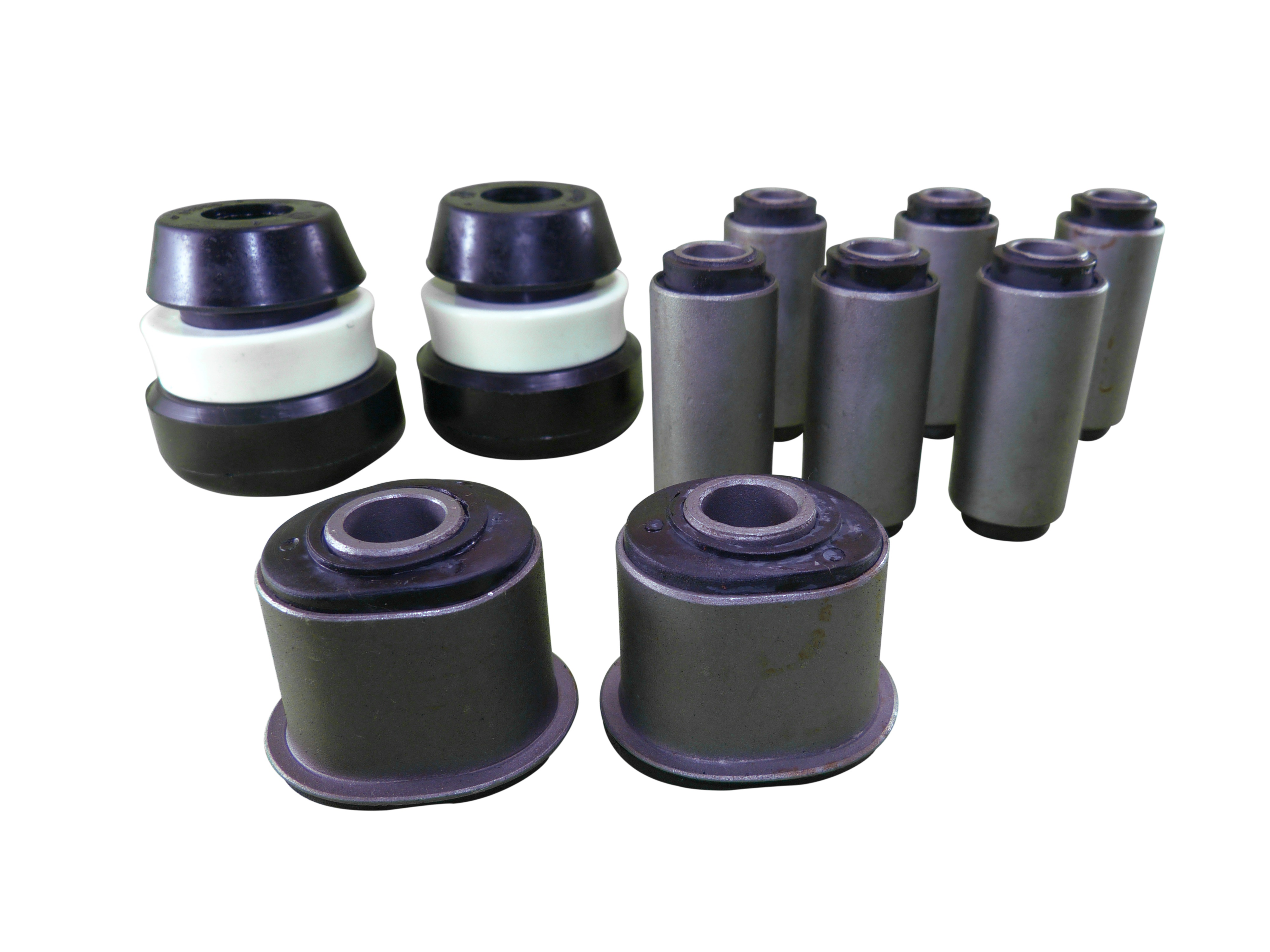 KIT COMPLETO TREN DELANTERO BUJES F-100 M/V 10pza