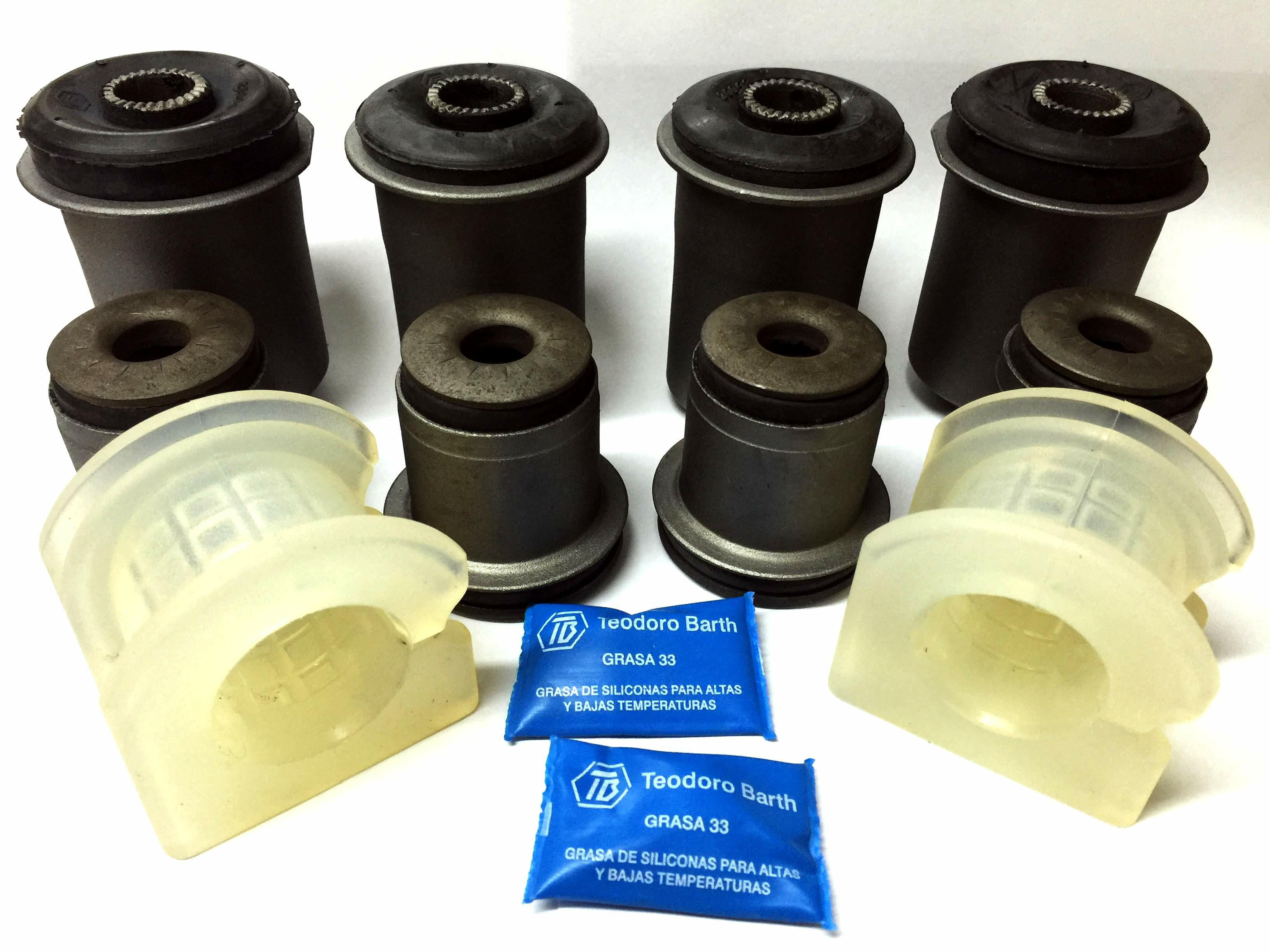 KIT COMPLETO TREN DEL.RANGER 98/12 Ø33mm C/GRASA (10 PZAS)
