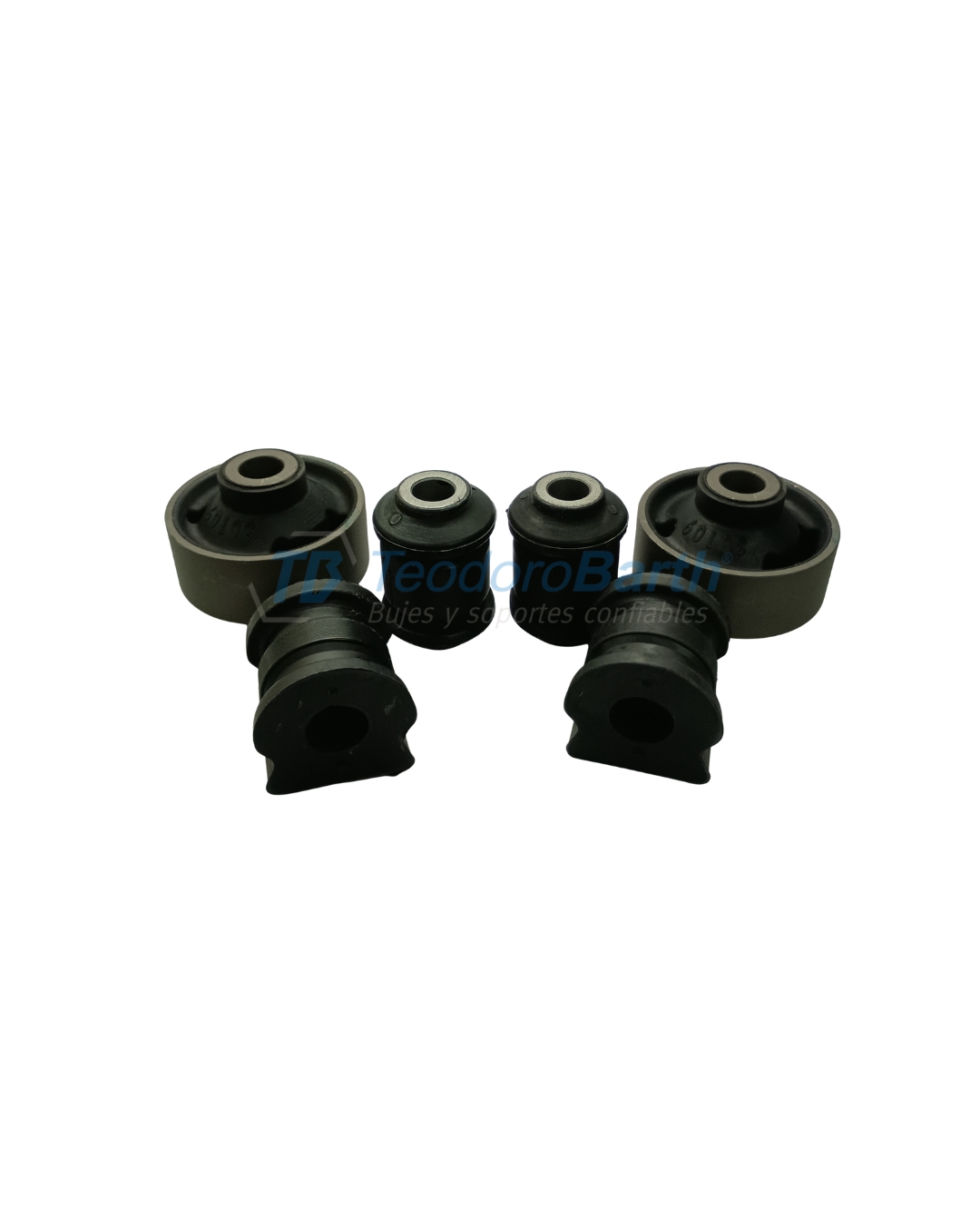KIT COMPLETO TREN DEL. VIRTUS-NIVUS-T-CROSS (6 pzas)